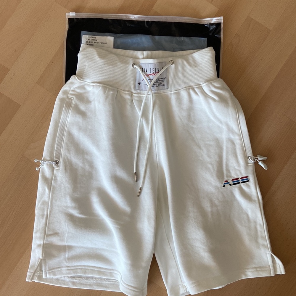 NWT Adam Selman Sport Hi-Rise Sweatshort - Picture 5 of 8